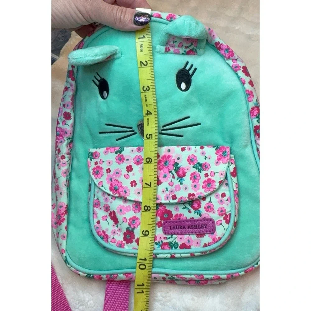 This is a brand new Laura Ashley Girls Critter Cat Kitten Mini Backpack.